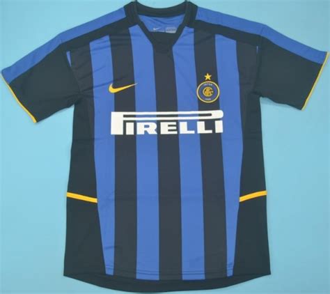 Performance com absorção de suor. CAMISA RETRÔ INTER DE MILÃO (ITÁLIA) 2002 / 2003 ...
