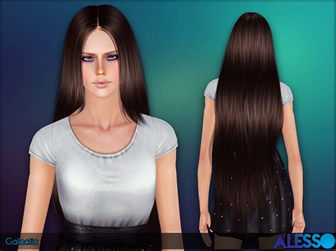 The Sims Resource Anto Galactic Hair