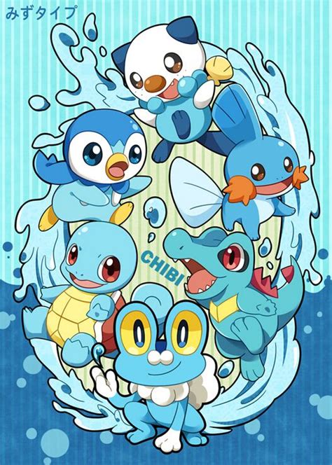 Water Starter Pokemon Wallpaper Pokemon Drawing Easy