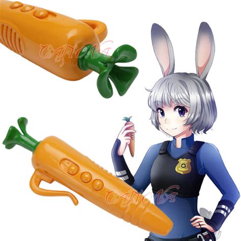 Cafiona Zootopia Accessory Officer Judy Hopps Cosplay Prop Bunny Toy