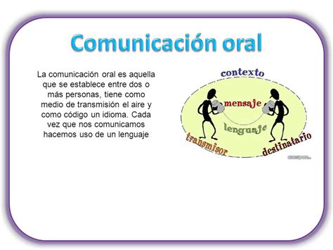En Que Consiste La Comunicacion Oral Bourque