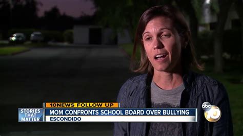 Escondido Mom Confronts School Board Over Bullying Youtube