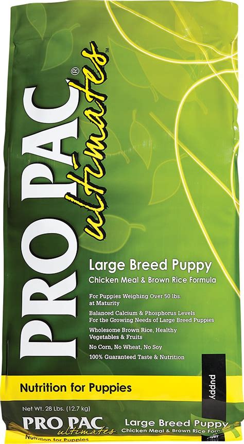 Available at your local agriventures agway. Pro Pac Ultimates Chicken Meal & Brown Rice Large Breed ...