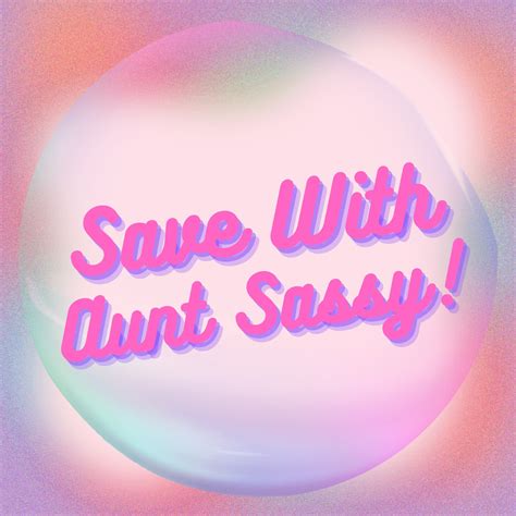 Save With Aunt Sassy