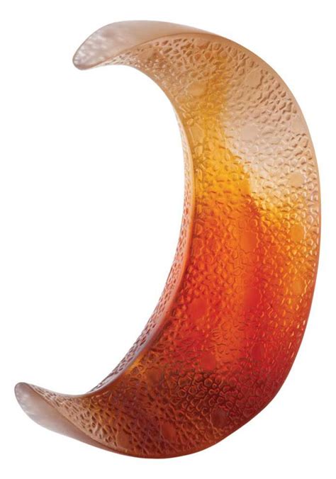 Renowned for its luminescent opacity, daum crystal continues to produce some of the most captivating crystal designs even today. Daum Crystal The Amber Moon