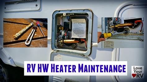 Rv Hot Water Heater Maintenance Suburban Sw De Youtube