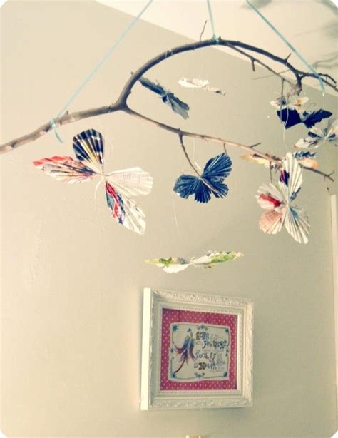 10 Amazing Diy Paper Butterfly Mobile For Winter Days