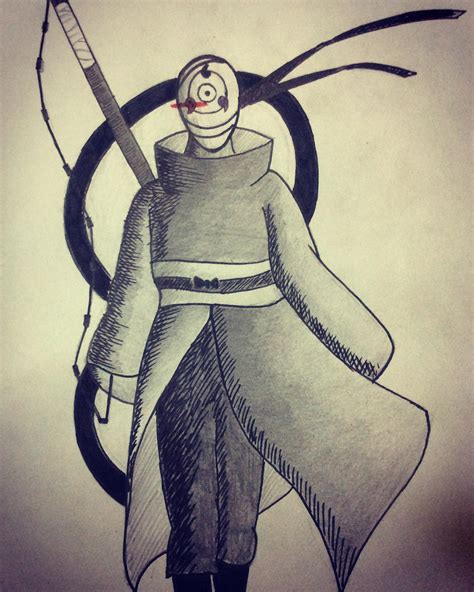 My Drawing Of War Arc Obito Suggestions On Improvements Are Welcome