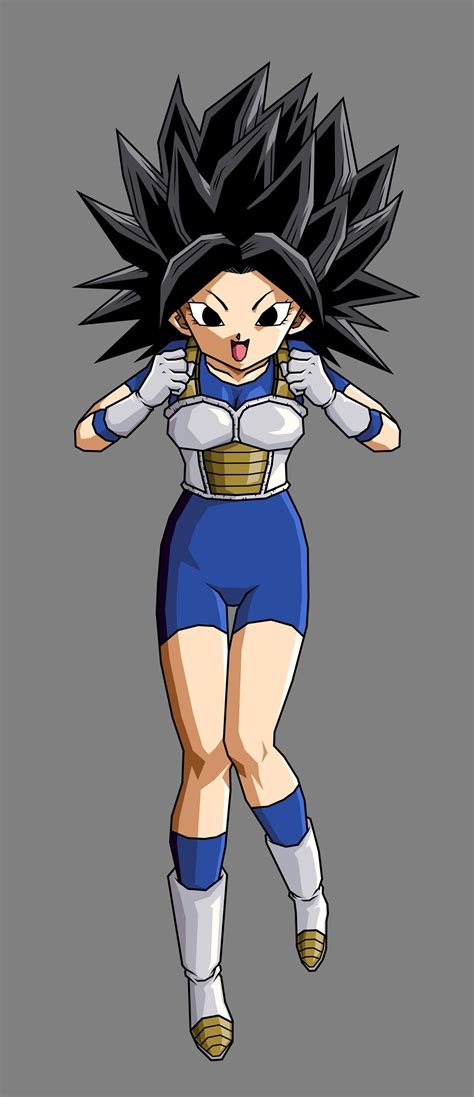 By the end of dragon ball z, we saw her able to toss around 3 the female super saiyan. Caulifla Saiyan Armor by hsvhrt on DeviantArt | Saiyan ...