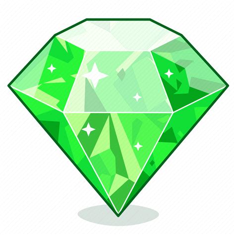 Brilliant Diamond Emerald Gem Gemstone T Sapphire Icon