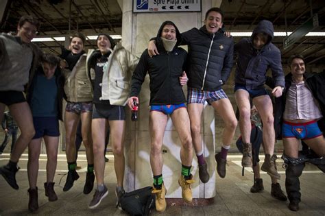 In Case You Missed It Photos From No Pants Subway Ride