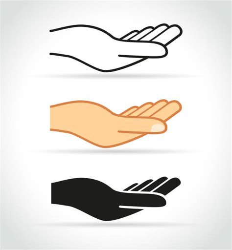Best Palm Of Hand Illustrations Royalty Free Vector Graphics And Clip