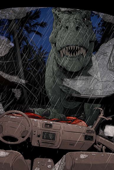 Jurassic Park Folio Society Edition Offers Six Jaw Snapping Illustrations Of Michael Crichton S