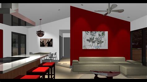 20 Perfect Red Accent Wall Living Room Home Decoration Style And