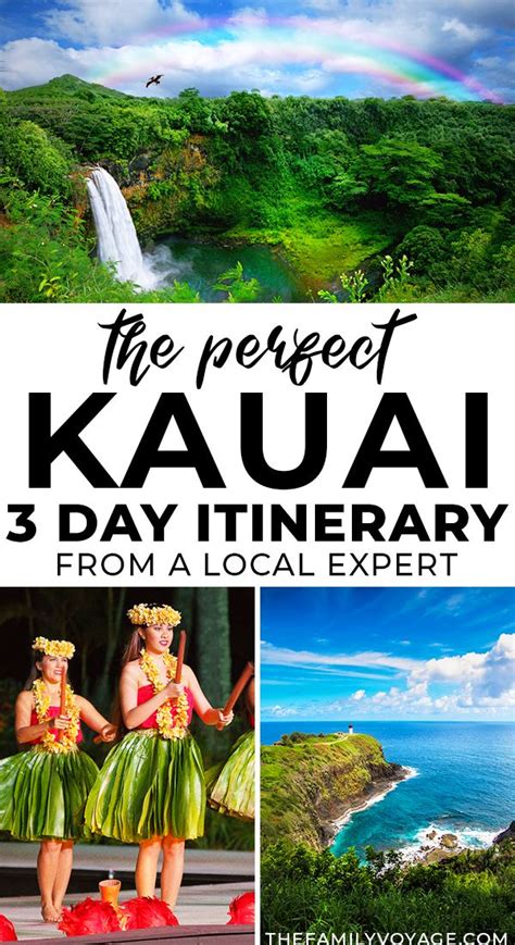 Planning A Quick Trip To Hawaii Get The Perfect Kauai Itinerary For 3