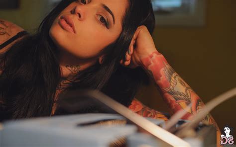 Suicide Girls Radeo Suicide Tattoo Lips Wallpapers Hd