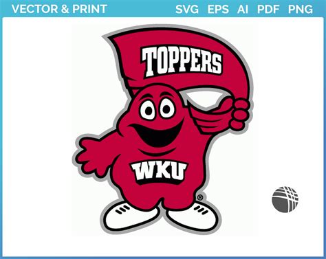 Western Kentucky Hilltoppers Mascot Logo 1999 College Sports