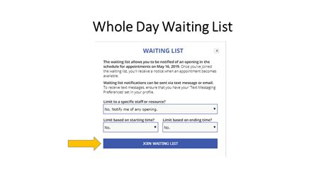 Quick Start Guide Join A Waitlist Learning Commons