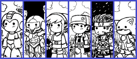 This is purely pro bono work, meaning it is done voluntarily out of good will. Miiverse Drawings - Chibi Video Game Characters by ...