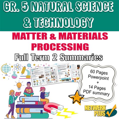 Csun ngss guide for ca teachers. Grade 5 Natural Science _Term 2_Matter, materials, processing_Powerpoint & PDF summaries - Teacha!