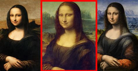 Hidden Pictures In The Mona Lisa