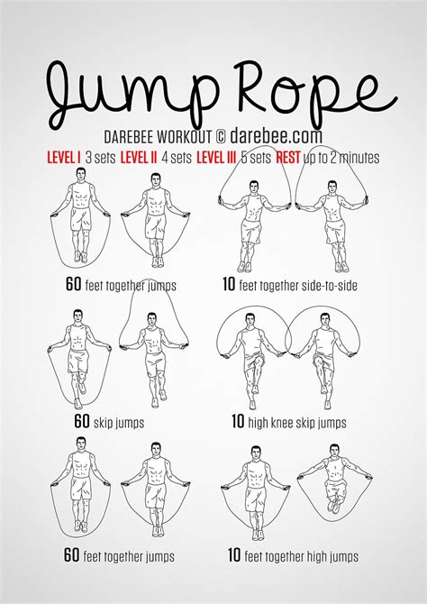 Jump Skipping Rope Workout Love This Workout Jump
