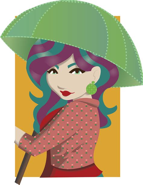 Umbrella Girl By Lorena Padilla Umbrella Girl Disney Characters