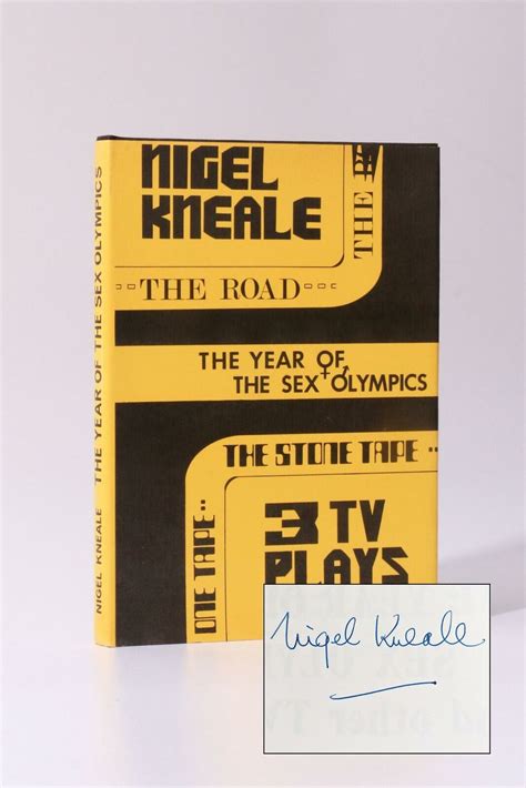 nigel kneale the year of the sex olympics ferret fantasy signed limited ebay