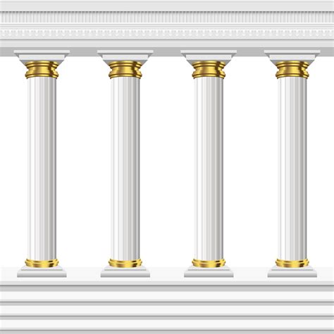 Antique Columns And Temple Clipart Design Illustration 9342502 Png