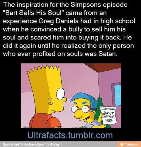 The Inspiration For The Simpsons Episode Bart Sells His Soul Came