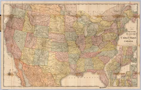 United States And Canada David Rumsey Historical Map Collection