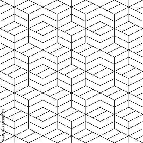 Seamless Geometric Pattern Seamless Geometric Texture In Op Art Design
