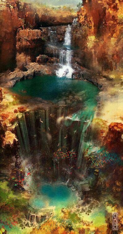 Pin By 乡jiᏁ༻꧂ On Fantasy Cities And Landscapes Fantasy Art Landscapes