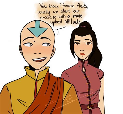 Azulaang — Anything Aang X Azula 🥺🥺🥺 Help Ive Fallen On Azula Aang Avatar Funny
