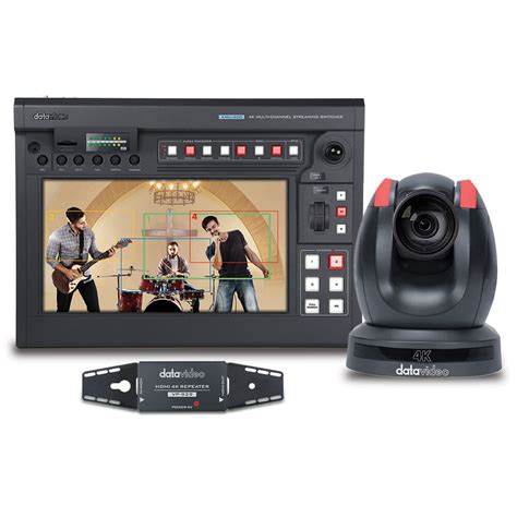 Datavideo Ptc 280 4k Ptz Camera And Kmu 200 Video Kmu 200 Kit A