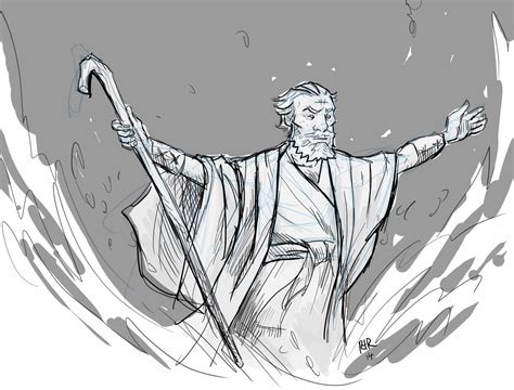 Sketch Of Moses At Explore Collection Of Sketch Of
