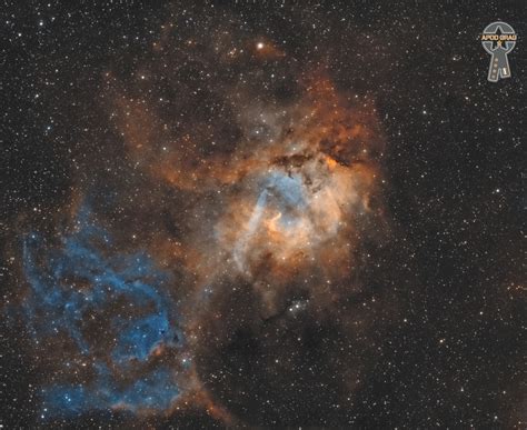 Sh2 132 The Lion Nebula Apod Grag