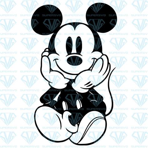 Mickey Mouse Svg Files For Silhouette Files For Cricut Svg Dxf Eps Png