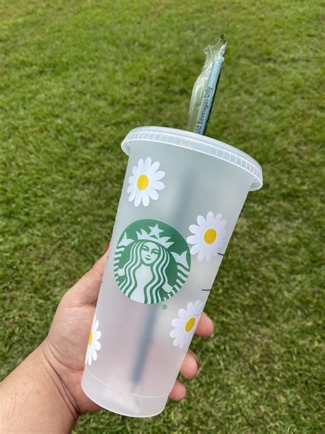 Daisy Reusable Starbucks Cup Starbucks Cups Starbucks Diy