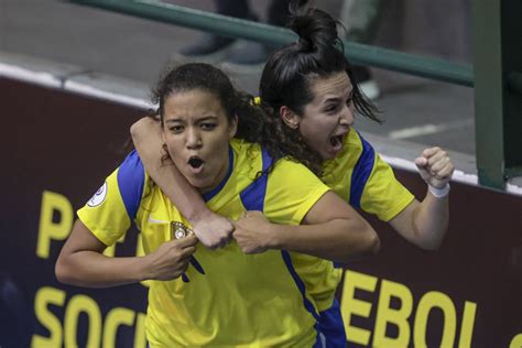 brasil goleia a argentina e está na final da conmebol sub 20 futsal feminino lnf