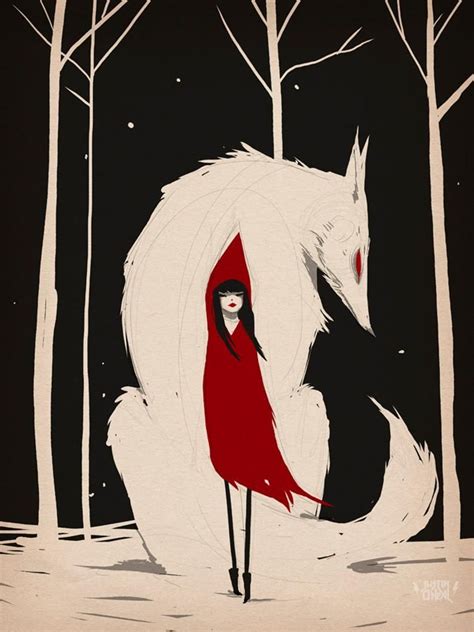 Witch And Wolf Vi Fine Art Print 9x12 Etsy Wolf Illustration Art Prints Illustration Art