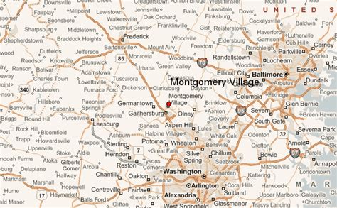 Guía Urbano De Montgomery Village