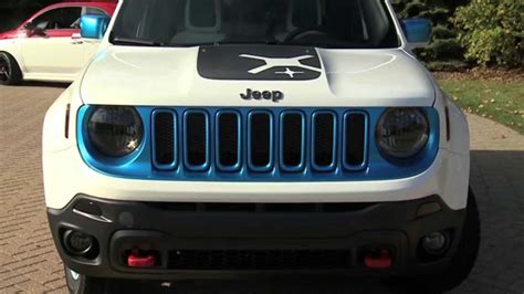 Sema 2014 Mopar Concepts Jeep Renegade Frostbite Automototv Youtube