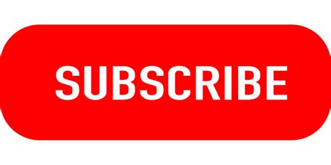 Subscribe Button Youtube Free Vector Graphic On Pixabay