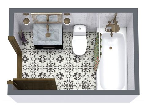 Bathroom Floor Plans With Dimensions Flooring Guide By Cinvex