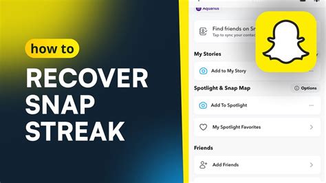 How To Recover Snapchat Streaks Get Snapchat Streak Back 2022 YouTube