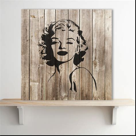 Marilyn Monroe Stencil Plastic Mylar Stencil For Painting Etsy