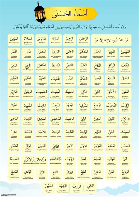 99 Nama Asmaul Husna Beserta Artinya Dan Manfaat Lengkap Otosection