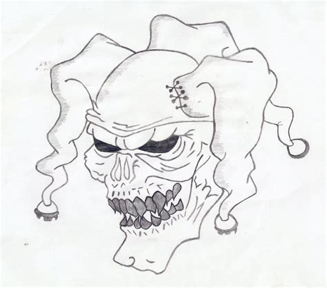 Killer Clown Drawing At Getdrawings Free Download