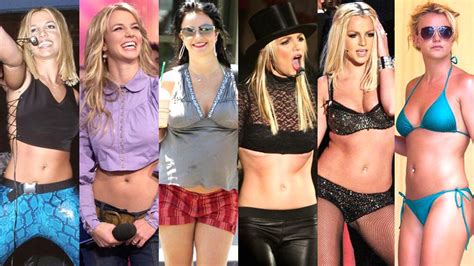Queen Of The Crop Top Britney Spears Belly Through The Years